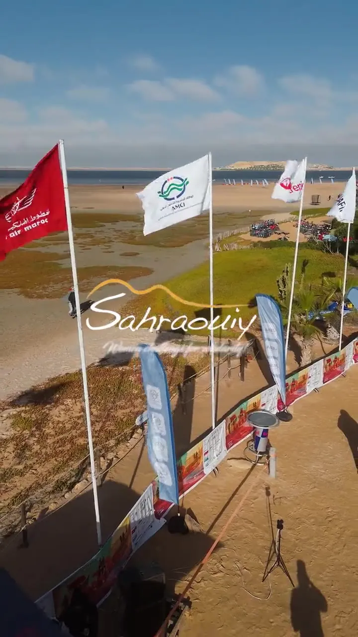 Sahraouiya 2026 event on the beach in Dakhla