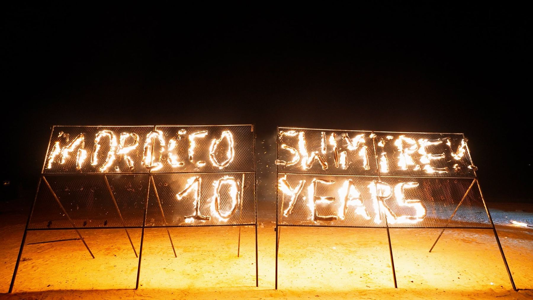 Ten years, written in fire